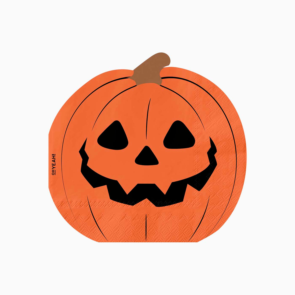 Guardanapos Dupla Camada Abóbora Halloween Doces ou Travessuras