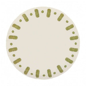 6 Pratos Mix&Match Riscas Verde Oliva