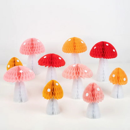 Decoração Cogumelos (Pack 10)