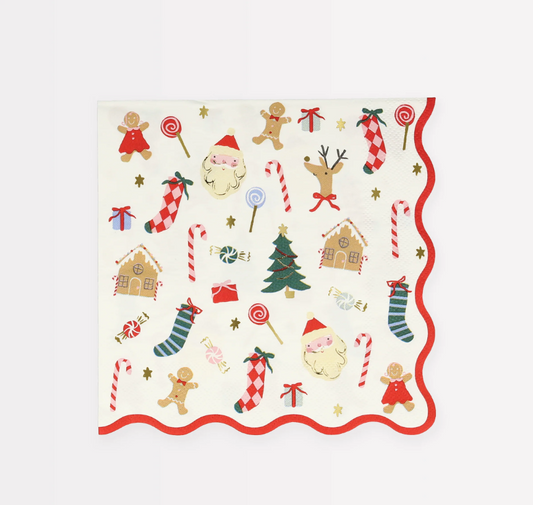 Guardanapos Natal Jolly Christmas