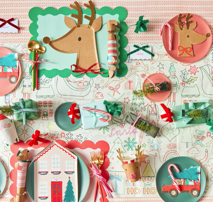 Christmas Napkins Reindeer