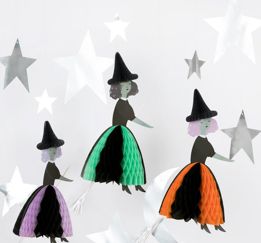 Decoração Bruxas Voadoras