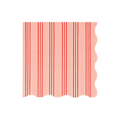 Large Striped Napkins