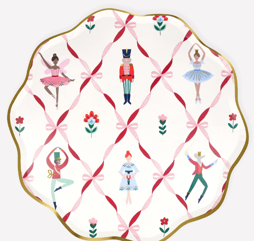 Pratos Natal Ballet Quebra Nozes