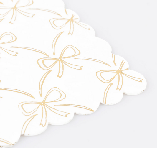 Guardanapos Laço Dourado Pequenos