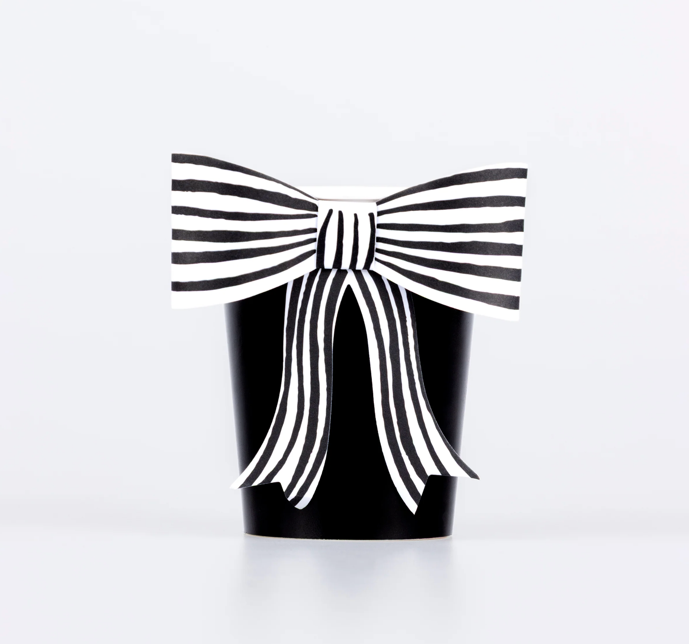 Copos Laço Preto Riscas