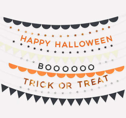 Conjunto Grinaldas Halloween