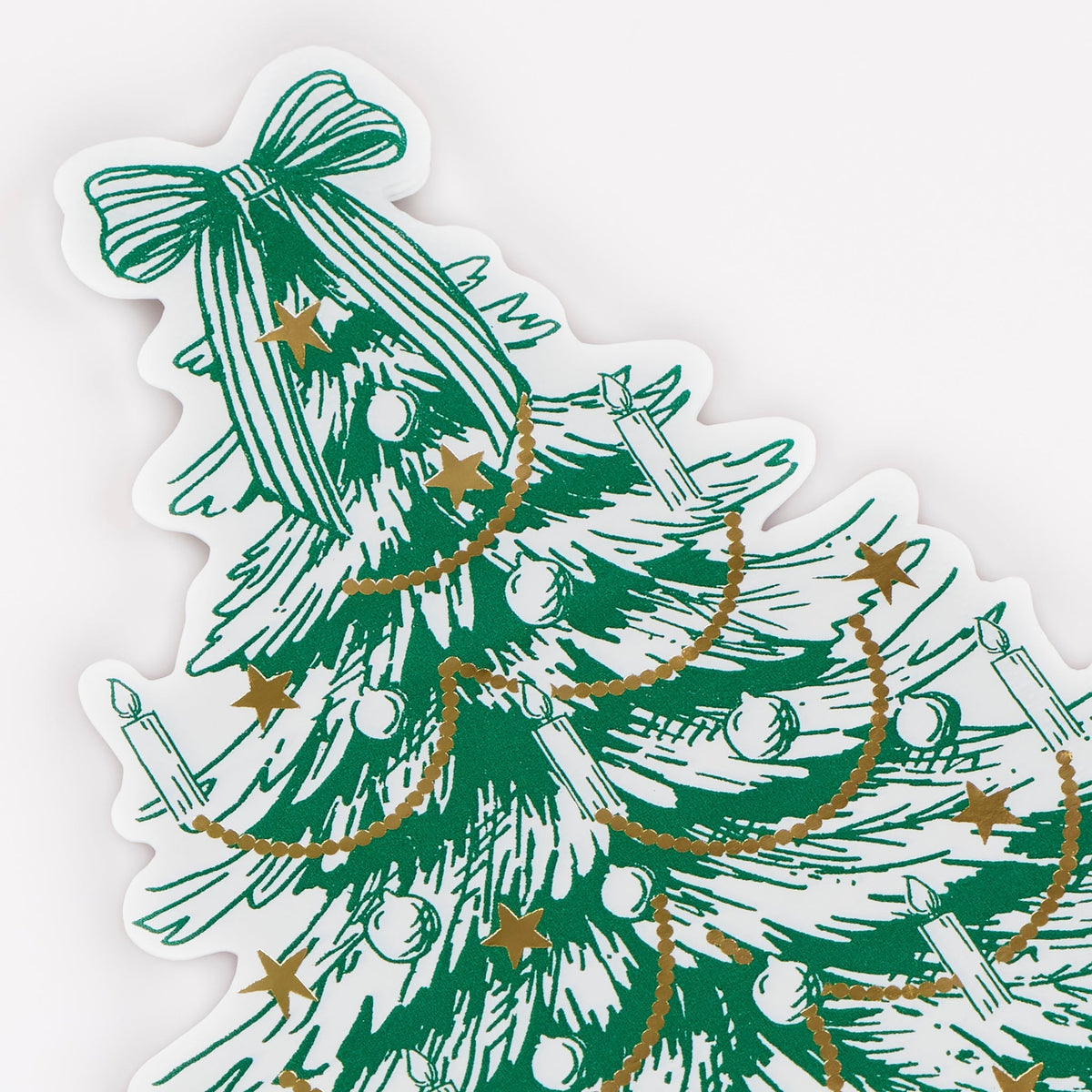 Guardanapos Árvore de Natal Toile de Jouy (Pack 16), mesa de Natal