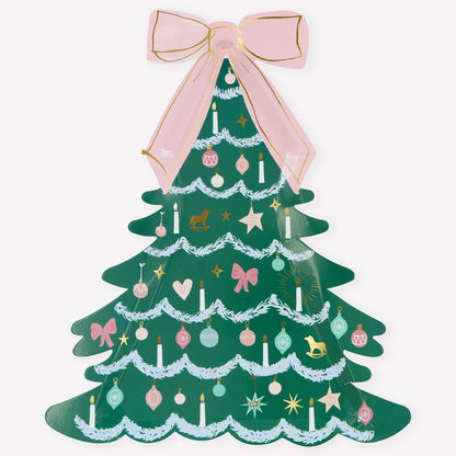 Pratos Árvore de Natal Quebra-Nozes NYC Ballet (Pack 8)