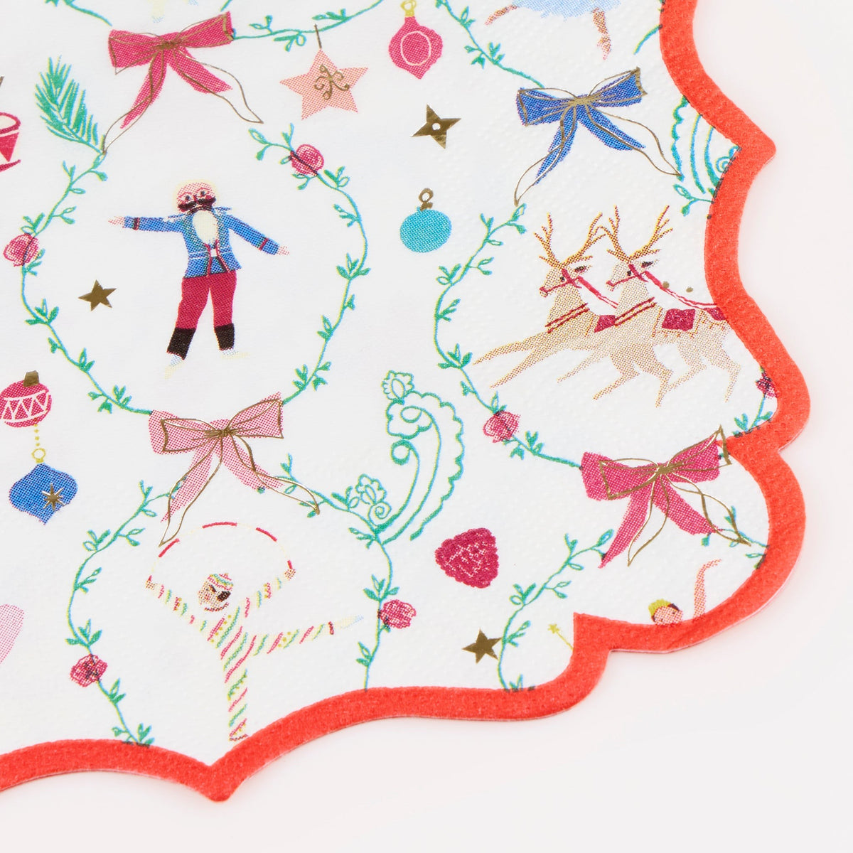 Guardanapos Grandes Quebra-Nozes NYC Ballet (Pack 16), mesa de Natal