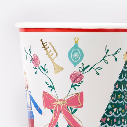Copos Quebra-Nozes NYC Ballet (Pack 8), mesa de Natal