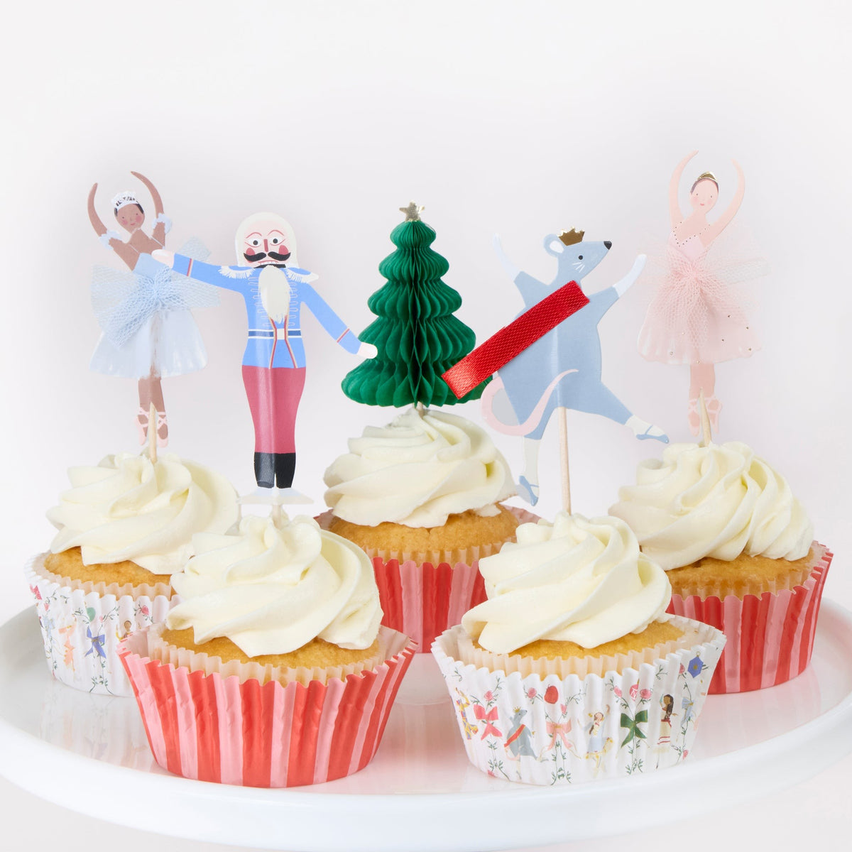 Kit Cupcakes Quebra-Nozes NYC Ballet, mesa de Natal