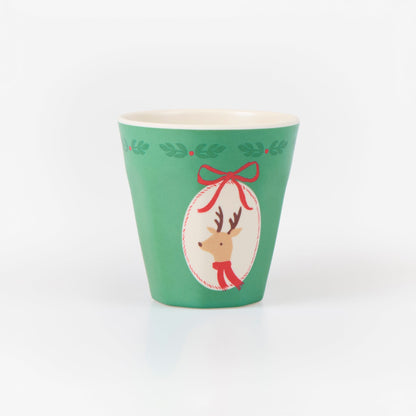 Copos Reutilizáveis Jolly Christmas (Pack 4), mesa de Natal