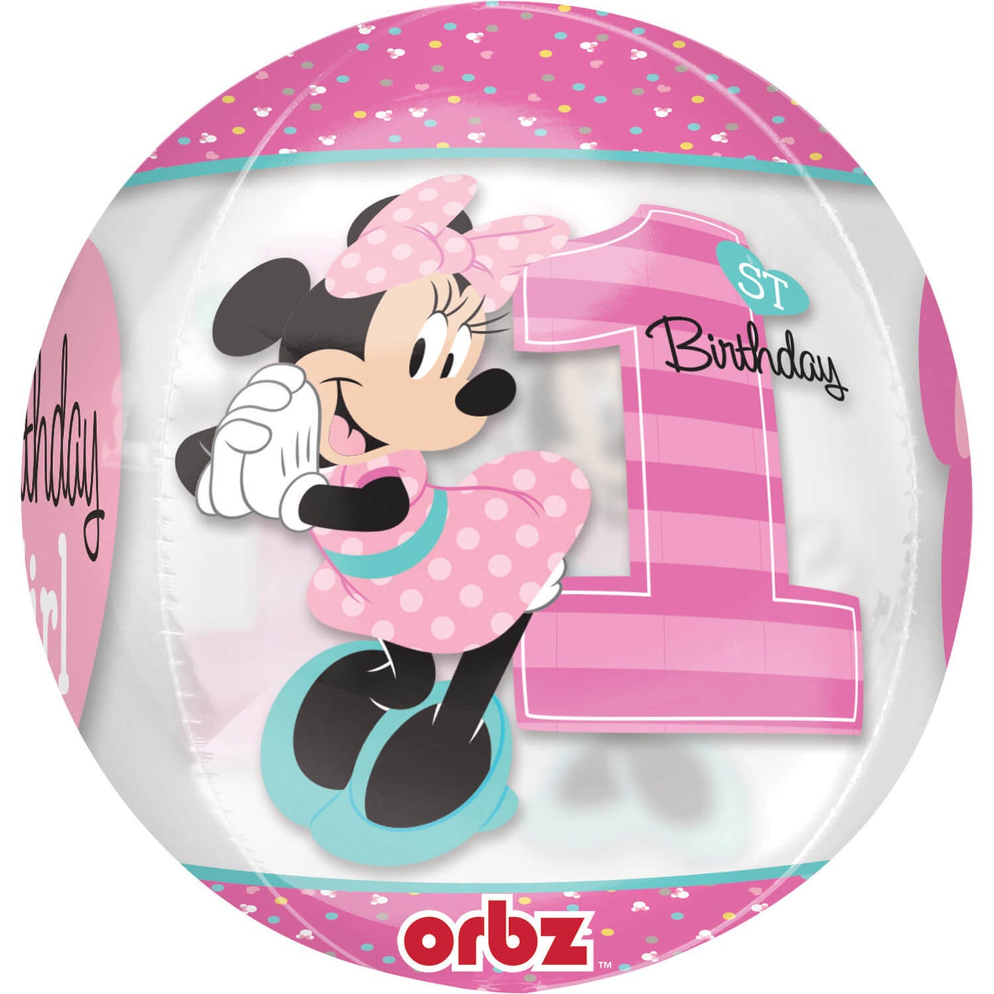 Balão Orbz Minnie