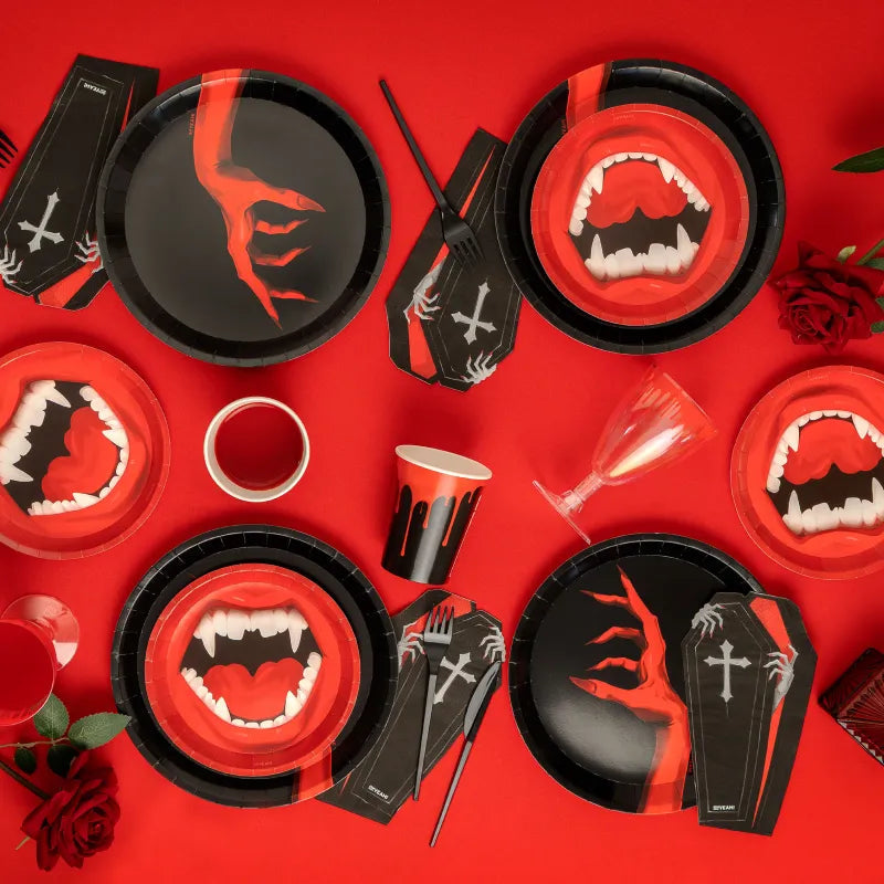 Guardanapos Caixão Halloween pack 20 unidades