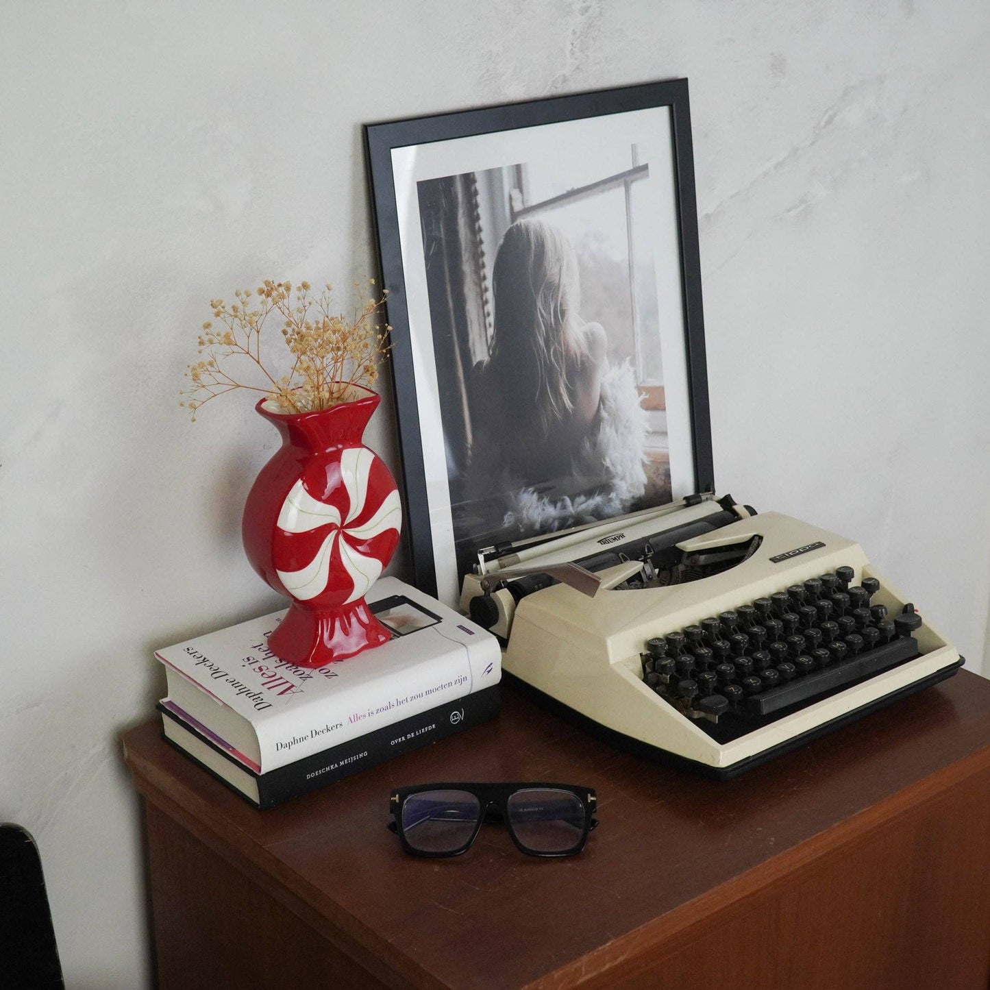 Vaso Rebuçado Vermelho