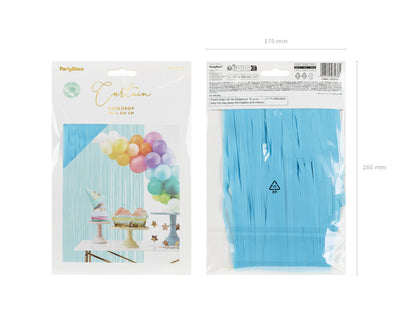 Sky Blue Curtain