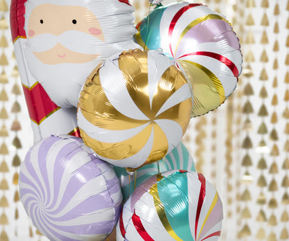 Balão Foil Rebuçado Dourado (35 cm)
