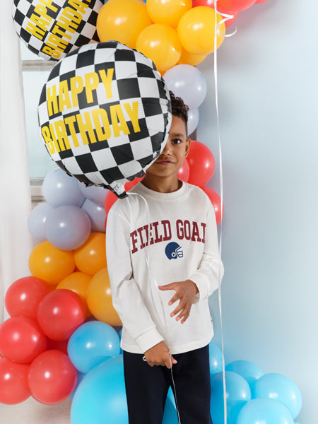 Checkered Flag Balloon