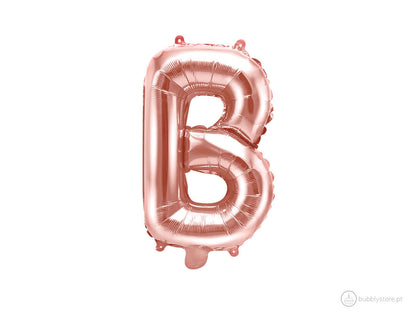 Rose Gold Letter Balloons (A to Z)