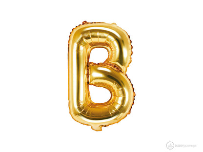 Gold Letter Balloons (A to Z)