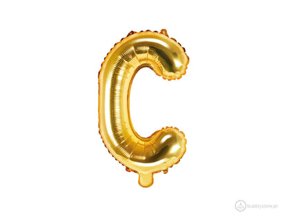 Gold Letter Balloons (A to Z)
