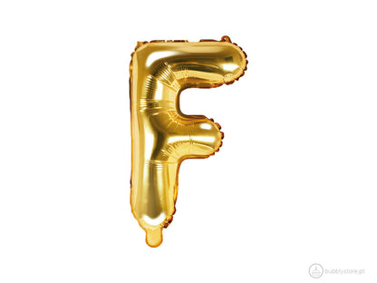 Gold Letter Balloons (A to Z)
