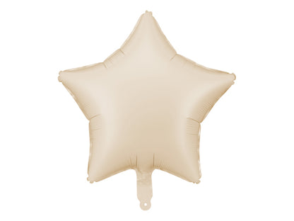 Balão Estrela Bege