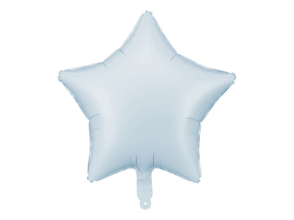 Balão Estrela Azul Claro