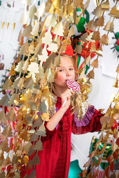 Christmas Tree Curtain