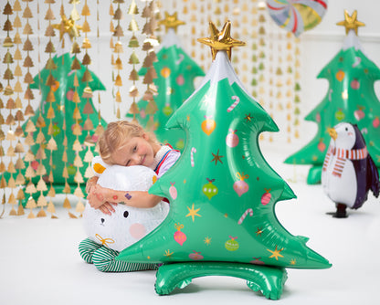 Christmas Tree Curtain