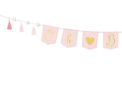 Oh corona rosa bebé