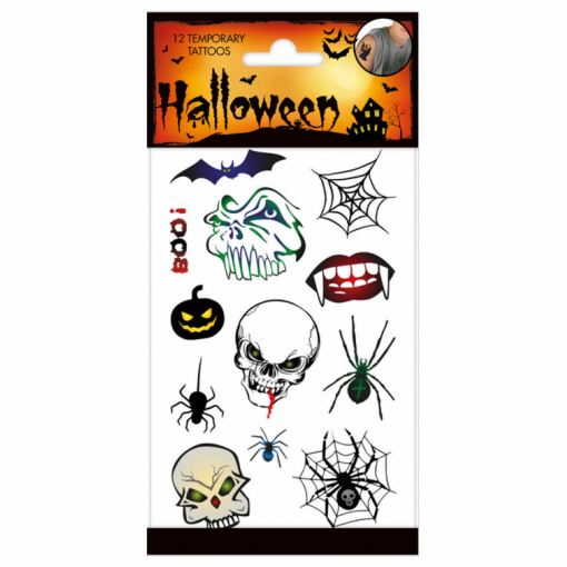 12 Tatuagens Scary Halloween