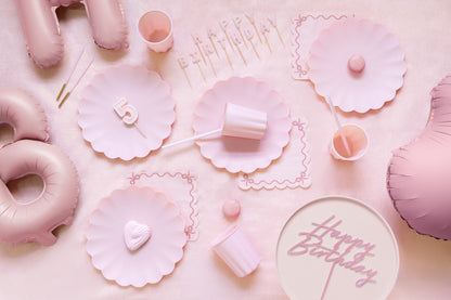 Topo Bolo Happy Birthday Rosa