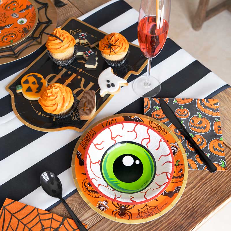 Bandejas Túmulo Halloween contexto