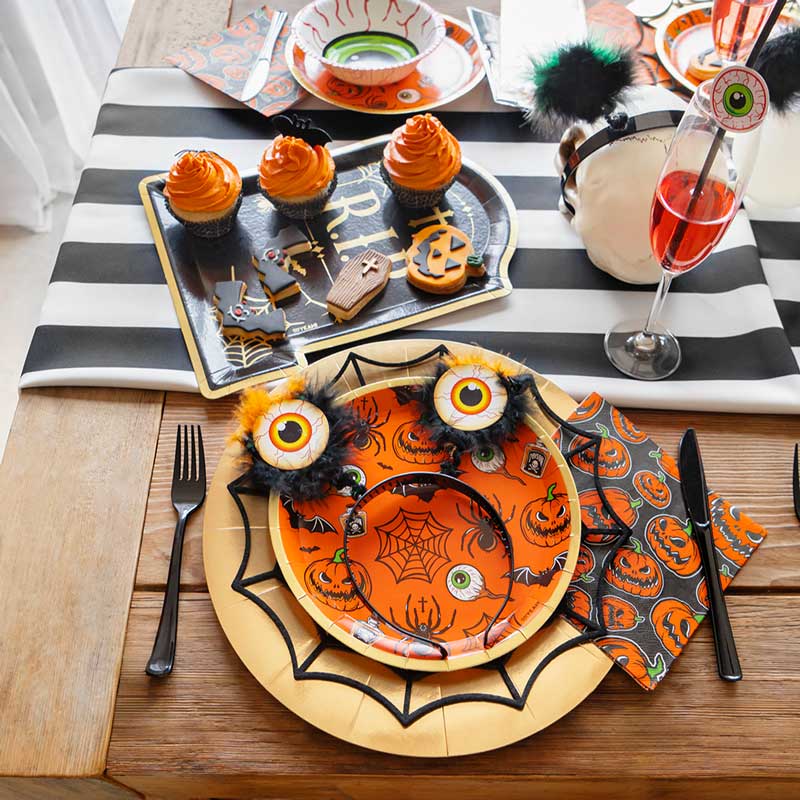 Bandejas Túmulo Halloween mesa