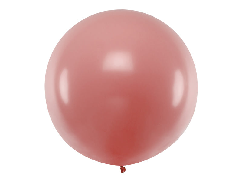 Balão de festa de latex rosa selvagem com diâmetro de 100cm.
Apto para enchimento com hélio ou ar.