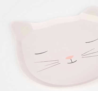 Cat Plates (Pack of 8)