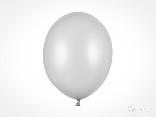 Balões Prateado Metálico (30cm)