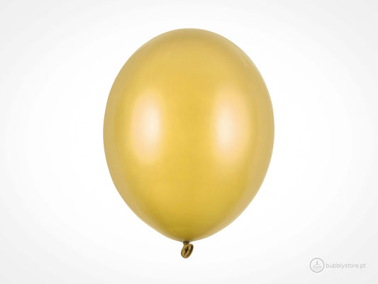 Balões Dourado Metálico (30cm)