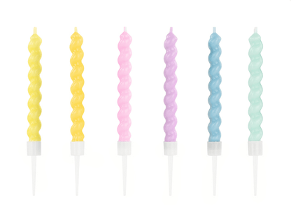 Velas Onduladas (Pack 6)