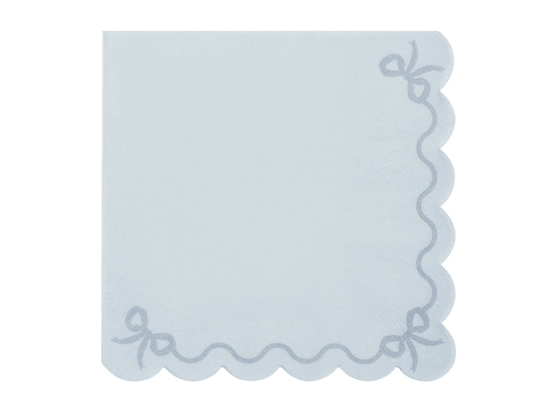 Guardanapos Azul Laços