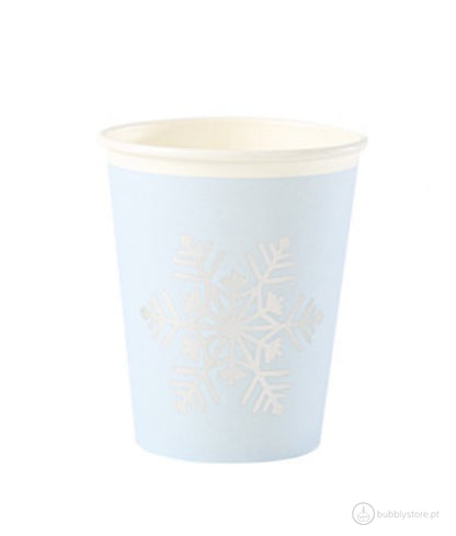 Copos da temática Frozen, com a capacidade de 255ml.
Cada embalagem contém 8 unidades.