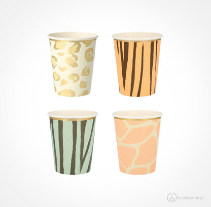 Copos Safari (Pack 8)