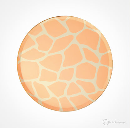 Safari Plates (21.6 cm) (Pack of 8)