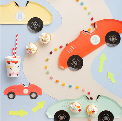 Pratos Carros (Pack 8)