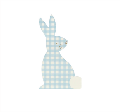 Check Bunny Napkins