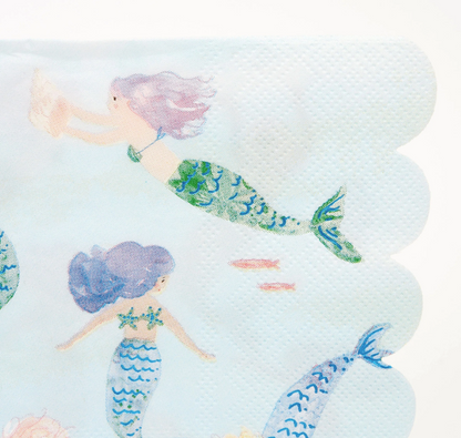 Servilletas de sirena
