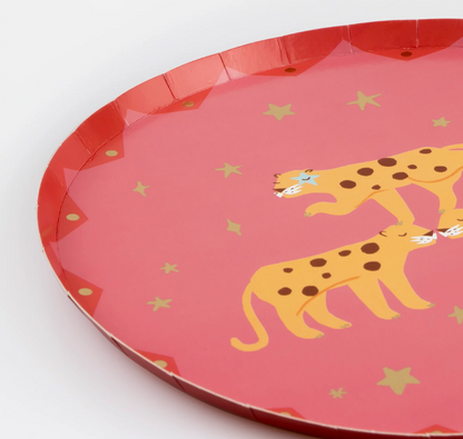Circus Plates (21.6 cm) (Pack of 8)