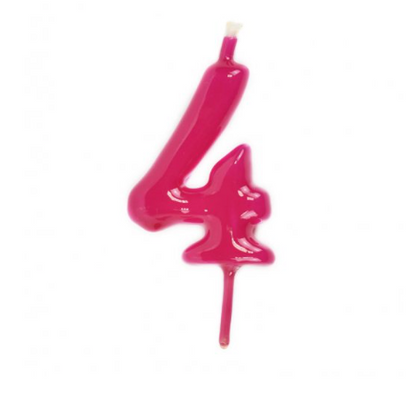 Velas rosa oscuro